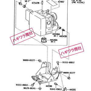 렉서스 GS450h ABS 모듈