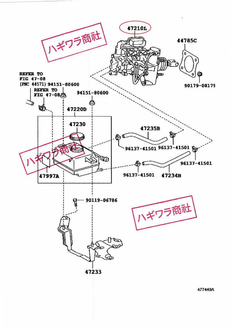 렉서스 CT200h ABS 모듈 이미지