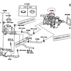 도요타 프리우스 ZVW30 ABS 모듈