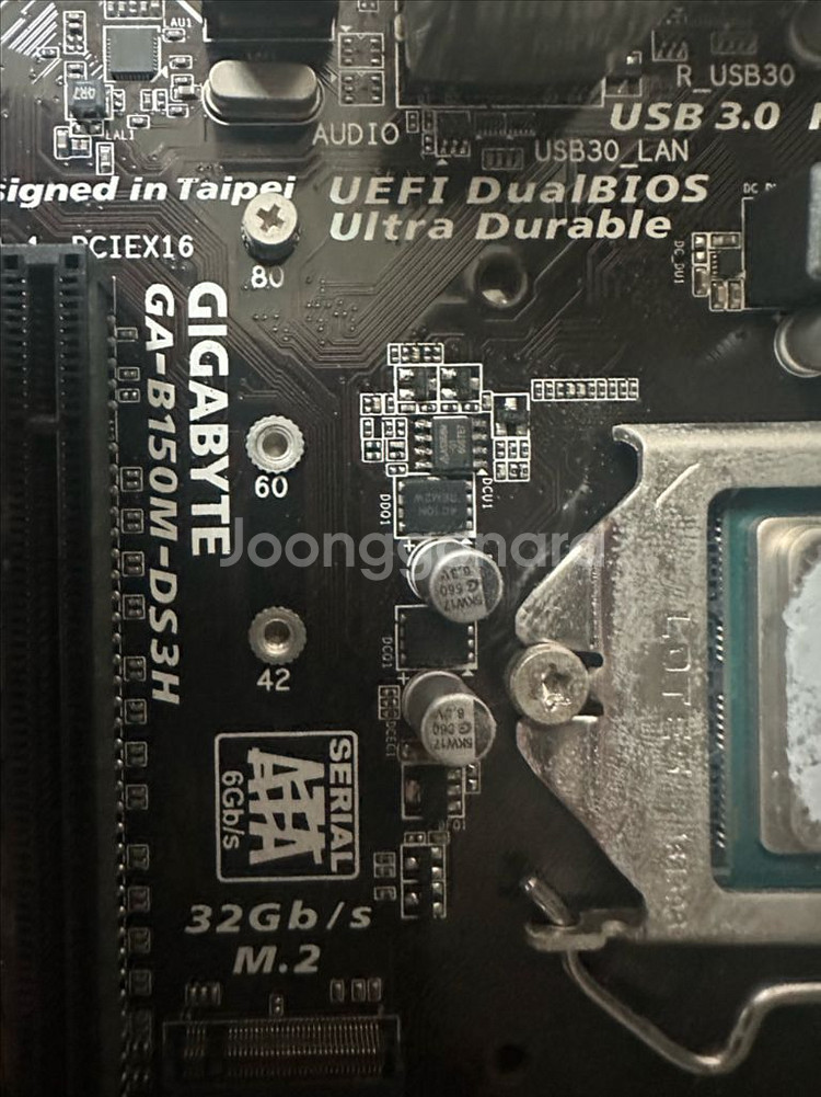 GIGABYTE GA-B150M 메인보드 i5-6400--1