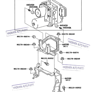 렉서스 RX400h ABS 모듈
