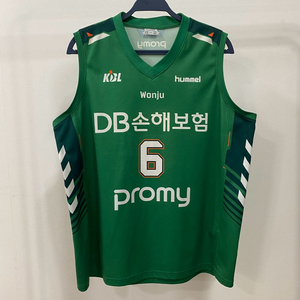 [2XL] 험멜 원주DB 프로미 허웅 마킹 유니폼