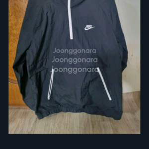 나이키 우븐아노락후드바람막이. M/XL