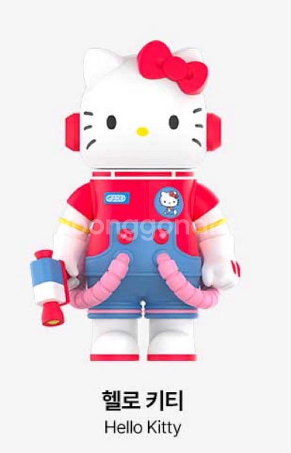 팝마트 헬로키티 산리오 몰리 메가스페이스 400%--0