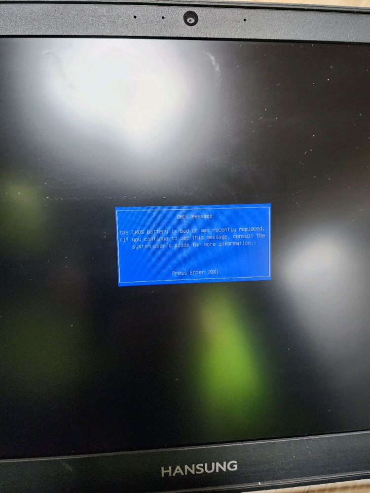 한성노트북 p56 부품용으로 팝니다--2