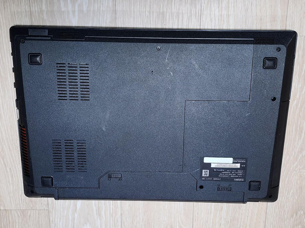 한성노트북 p56 부품용으로 팝니다--4