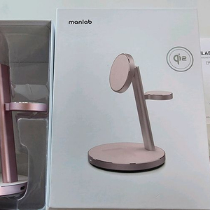 manlab 3in1 마그네틱 무선 충전 크래들 팝니다