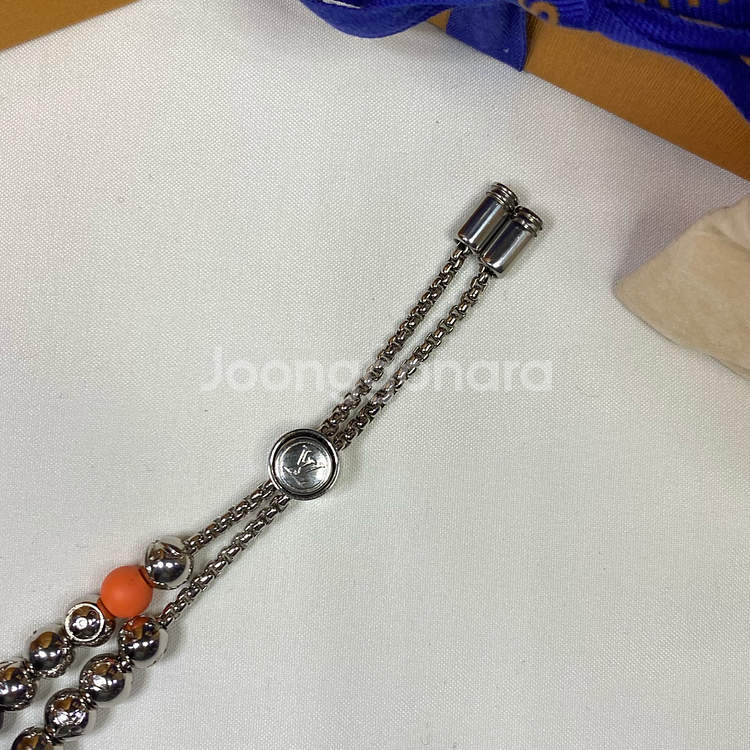 [새상품]루이비통 모노그램 비즈 멀티컬러 팔찌--4
