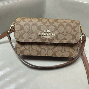 코치 브린 숄더백 인 시그니처 캔버스CA529[새상품]