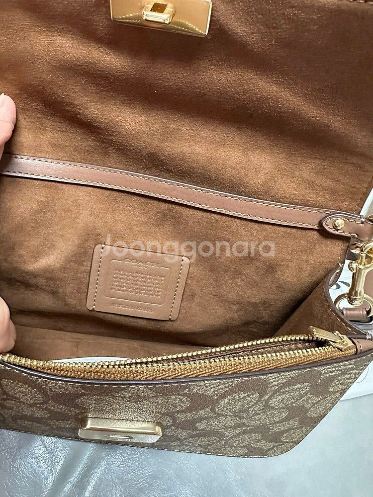 코치 브린 숄더백 인 시그니처 캔버스CA529[새상품]--8