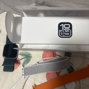 (S급 풀박)애플워치10 실버 46mm GPS