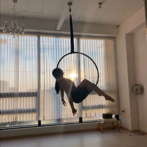 에어리얼 후프(스위블,스트랩 포함)