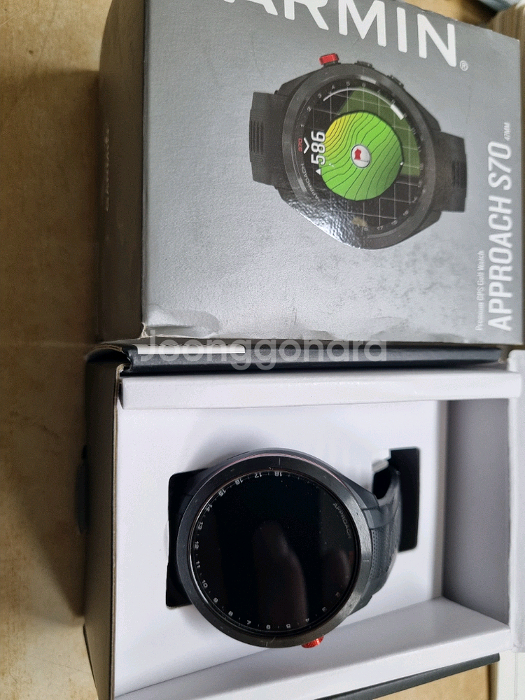 가민 어프로치 s70 47mm 골프워치 풀박스--5