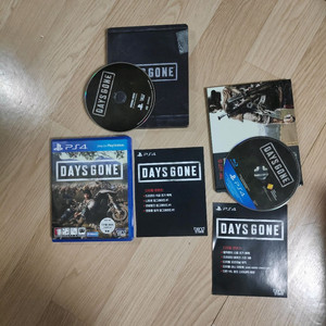 ps4 데이즈곤 +스틸북+아트북+사운드트랙+코드2장