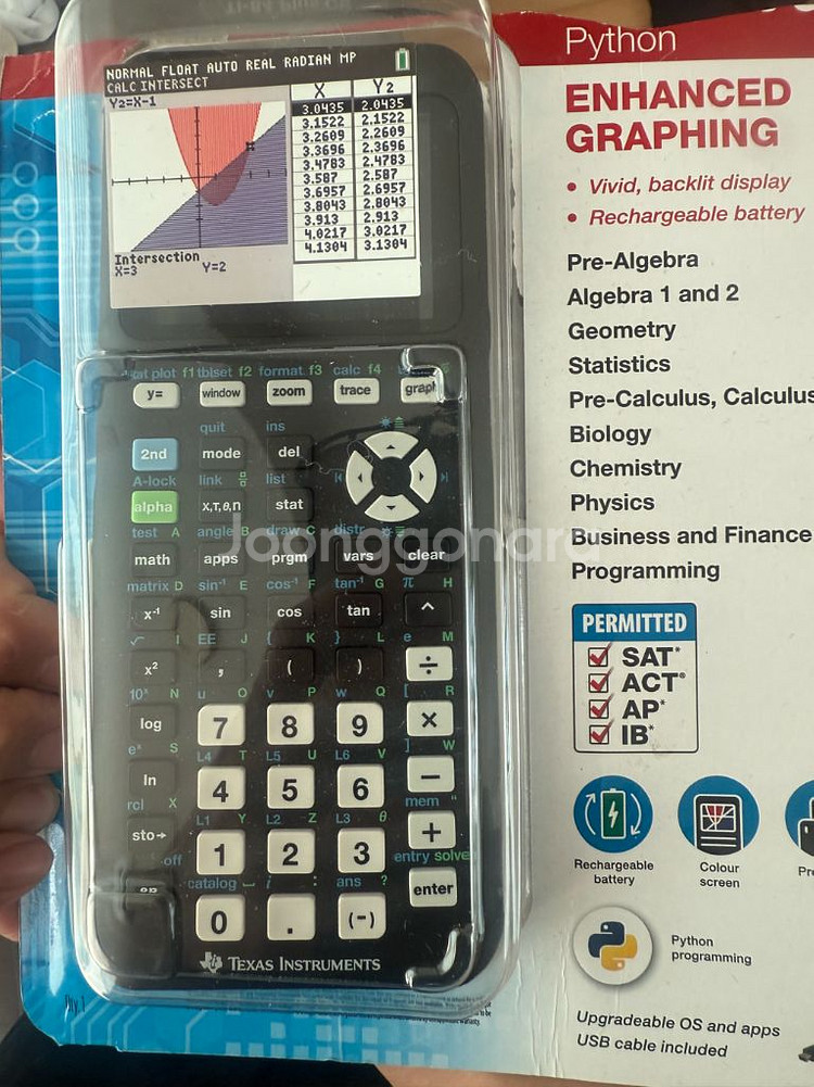 TI-84 Plus CE 계산기 새상품(개봉0)--0