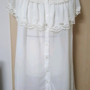 시스루 나시 블라우스E