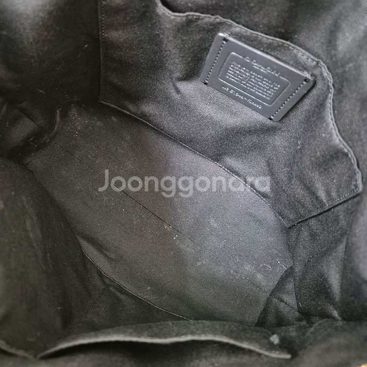 코치 가죽토트백--5