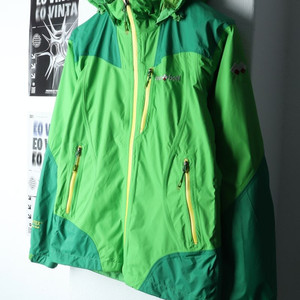 W(M) 몽벨 집업 바람막이 점퍼자켓 그린 고어텍스