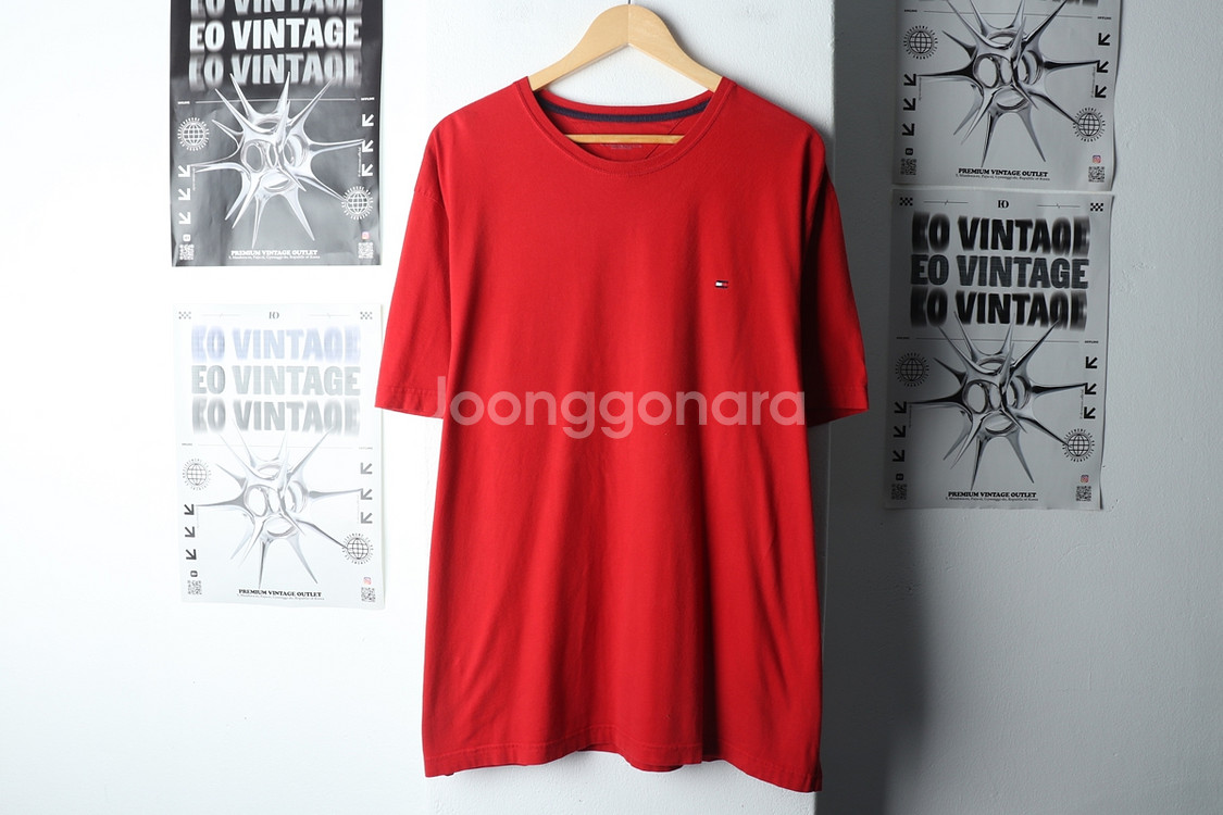 (2XL-3XL) 타미힐피거 반팔 티셔츠 빅사이즈--1