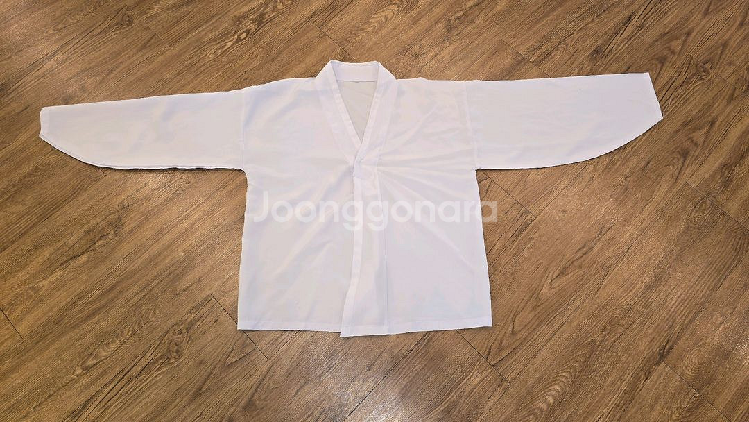 흰색 민복.사물복.--1