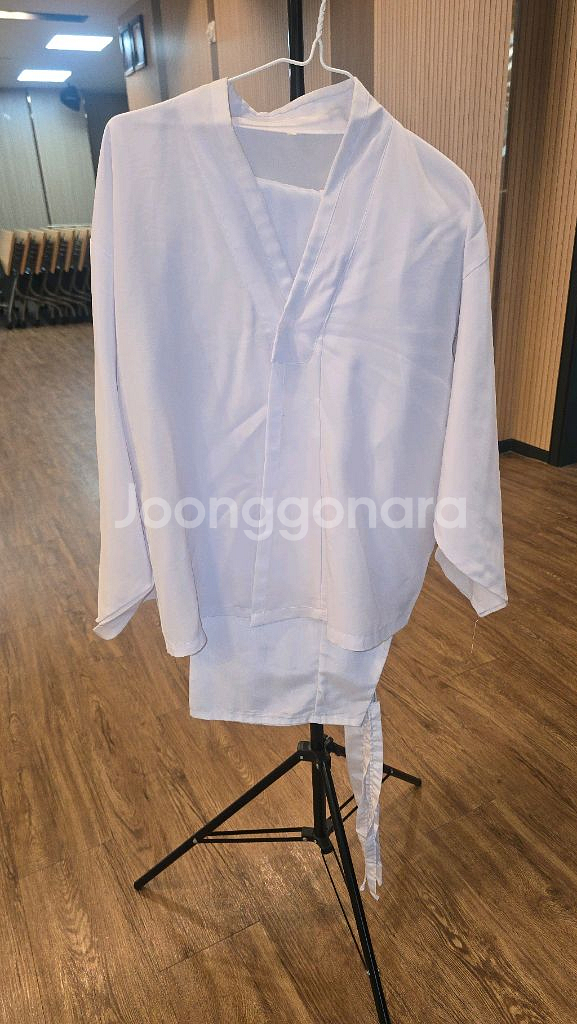 흰색 민복.사물복.--4