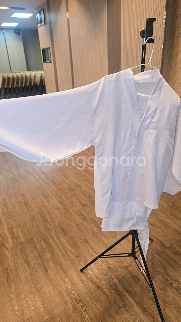 흰색 민복.사물복.--3