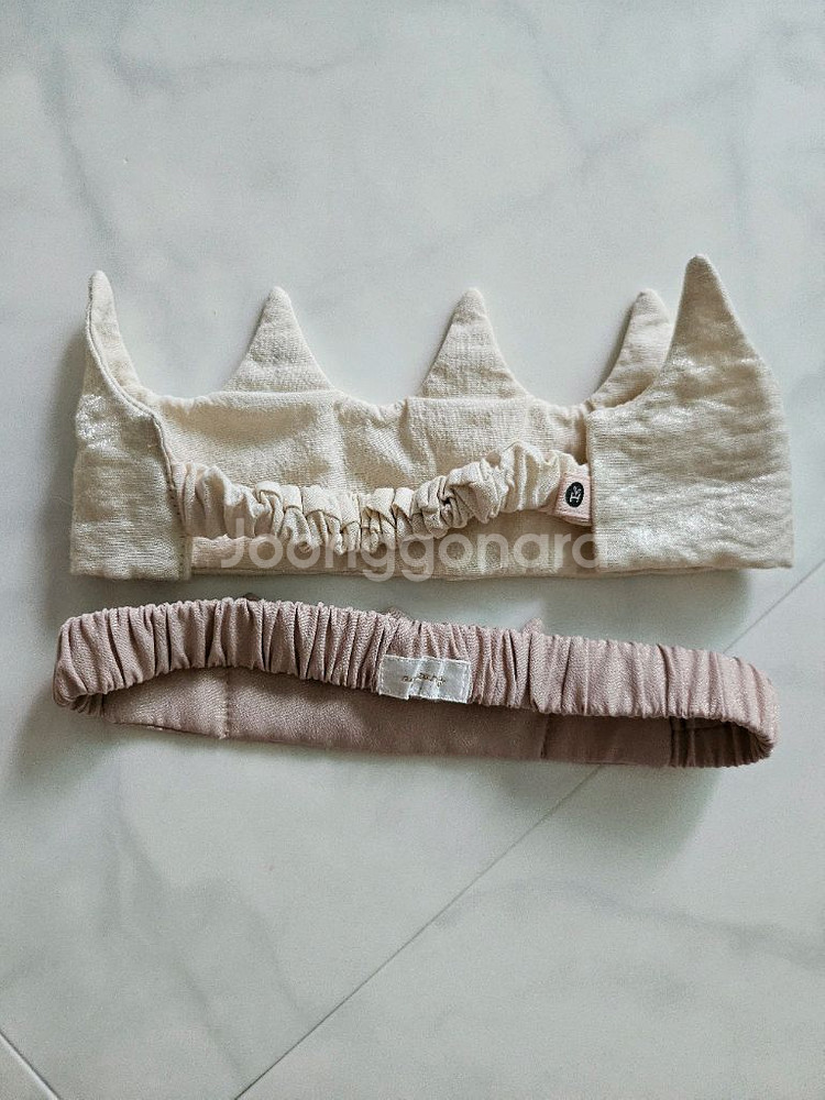 아기 왕관 곰돌이 헤어밴드--1