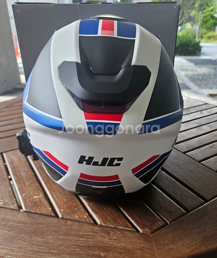 HJC F-31 헬멧과 세나 60S Wave 인터콤--2
