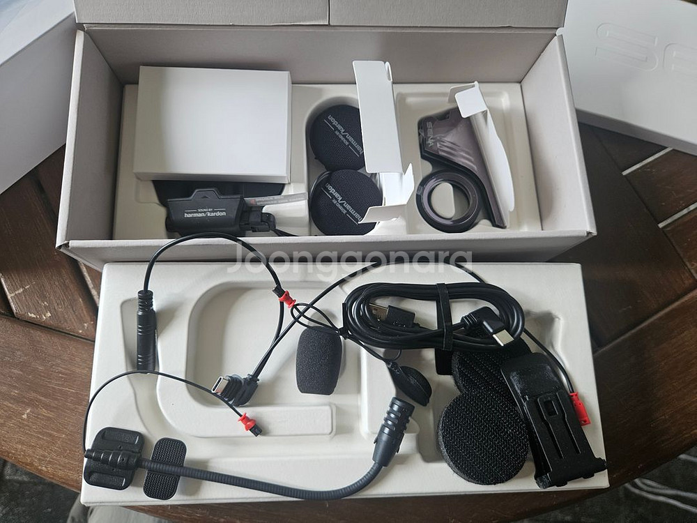 HJC F-31 헬멧과 세나 60S Wave 인터콤--4