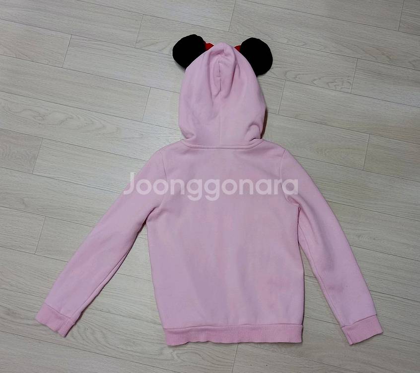 여아130 H&M 디즈니 후드집업점퍼--1