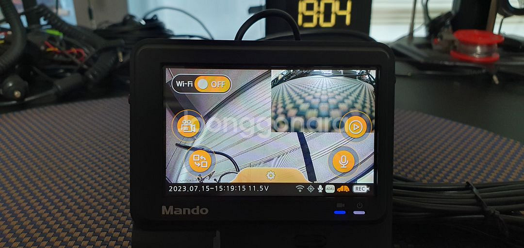 만도 X7 빌트인 전후방 FHD (GPS, 64GB)--1