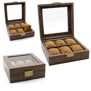 앤틱 시계 보관함 6구 케이스