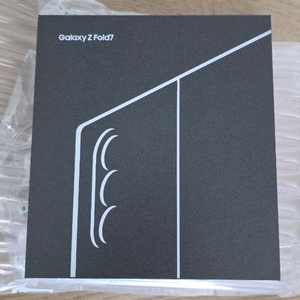 미개봉 갤럭시 Z폴드7 512GB 자급제 블랙
