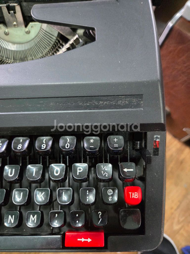 크로바 영문 타자기--1
