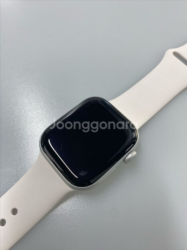 애플워치10세대 42 블투 실버--4