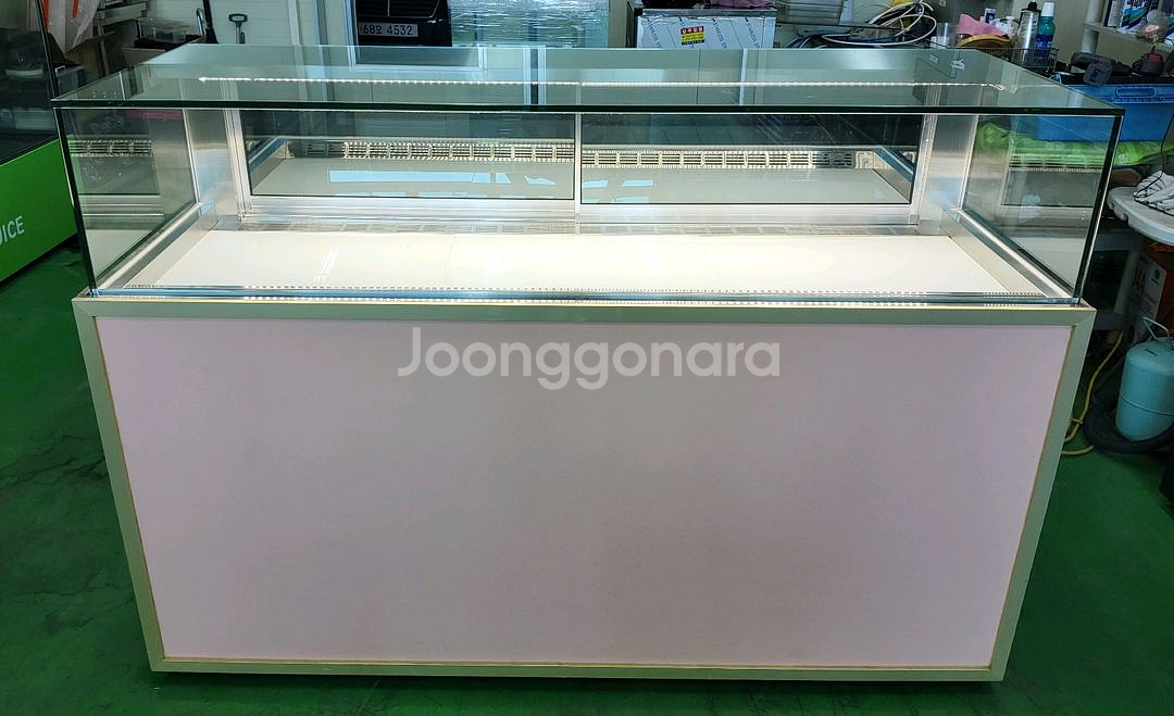 카페용 마카롱 샌드위치 냉장 쇼케이스 앞1단뒤2단--0