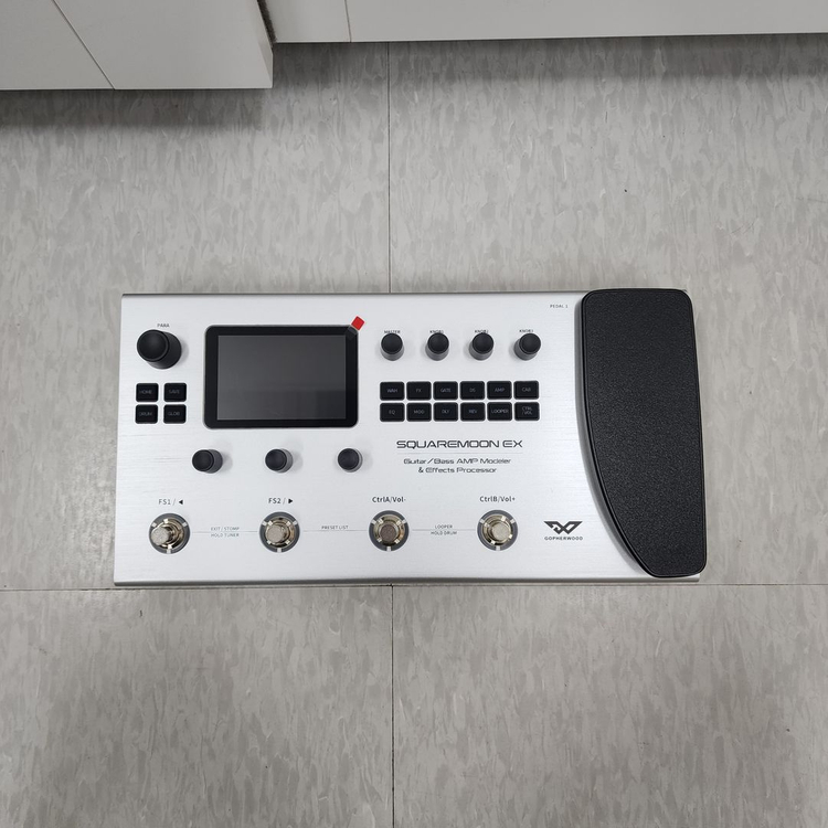 고퍼우드 충전식 Guitar 멀티이펙터 스퀘어문 Ex--1