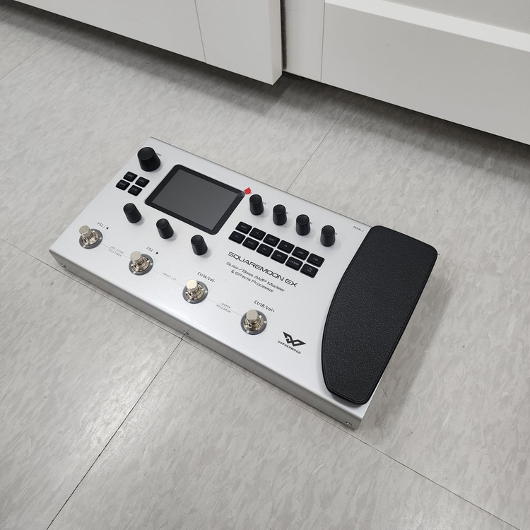 고퍼우드 충전식 Guitar 멀티이펙터 스퀘어문 Ex--2