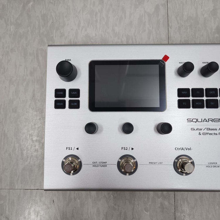 고퍼우드 충전식 Guitar 멀티이펙터 스퀘어문 Ex--4