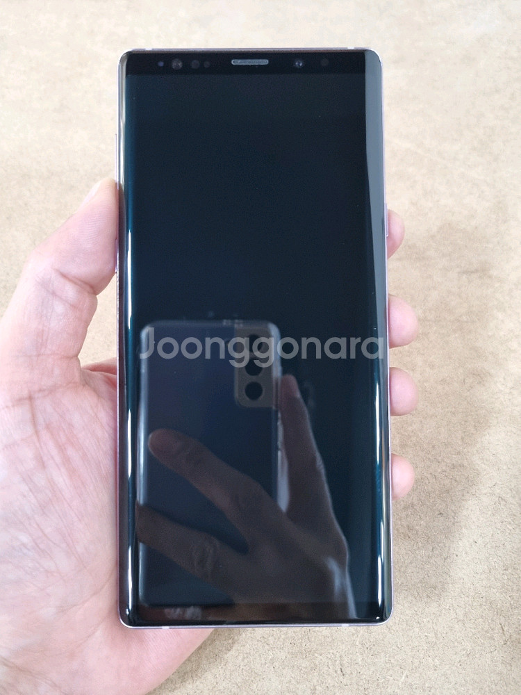 갤럭시노트9 퍼플 128GB KT공기계 중고폰 최저가--9