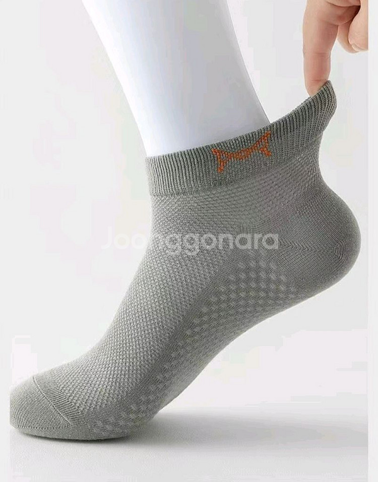 통기성 순면 메쉬 남자 여름양말 10켤레 일괄(새상품)--2