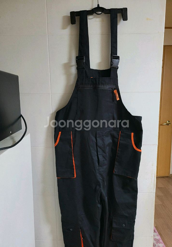남성)멜빵 밴딩~점프수트 (34~38)--0