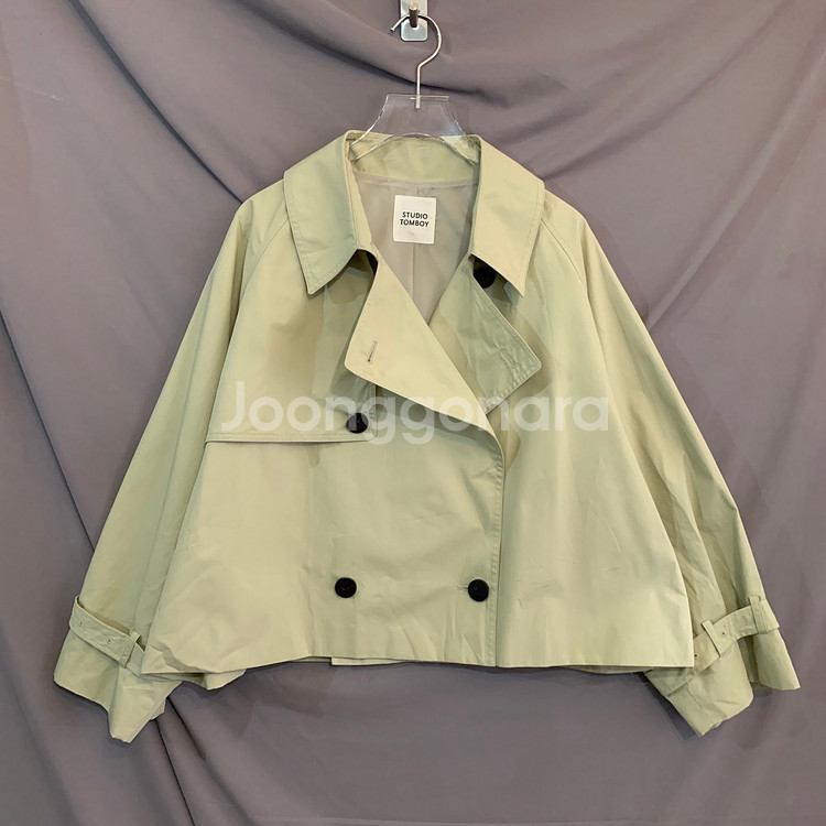 스튜디오 톰보이 트렌치 숏 자켓--0