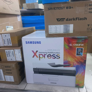 삼성 칼라 레이저 복합기 SL-C563FW 미개봉신품