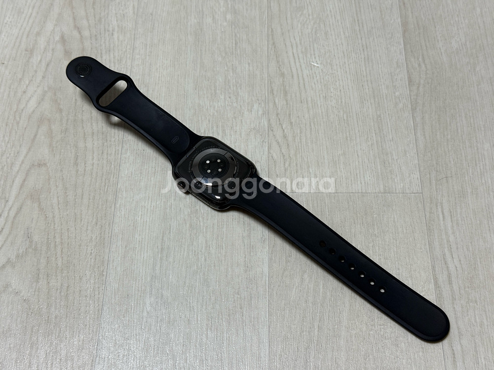 (배터리84) 애플워치7 에르메스 스테인리스 45mm--2
