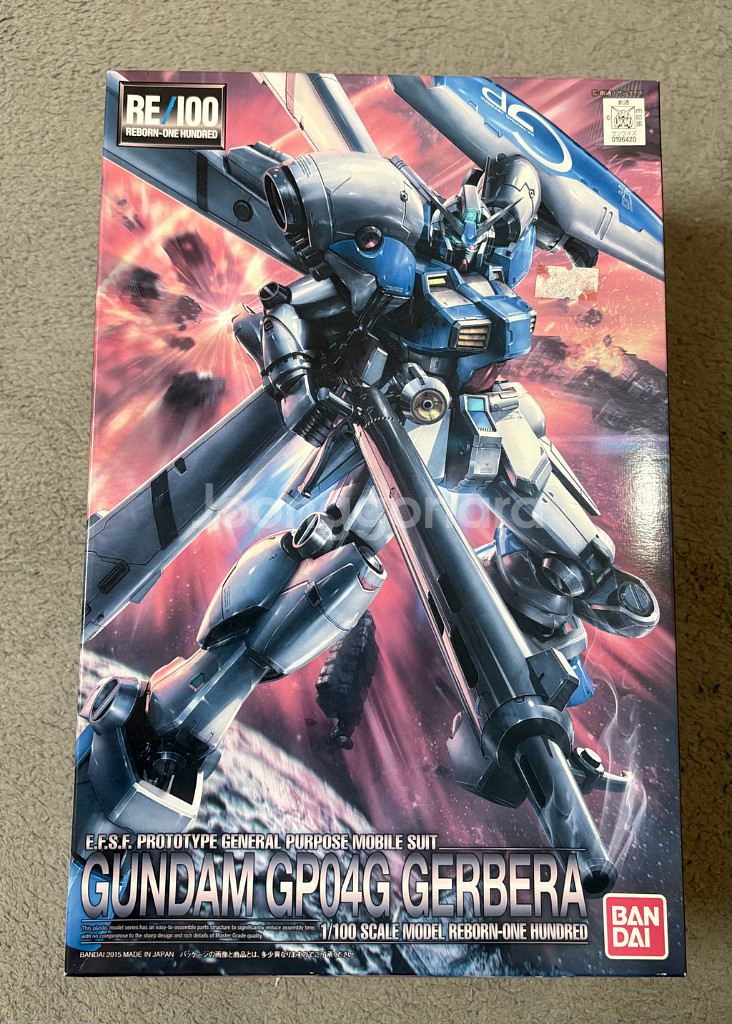 건담 RE 1/00 GP04(미개봉)--0
