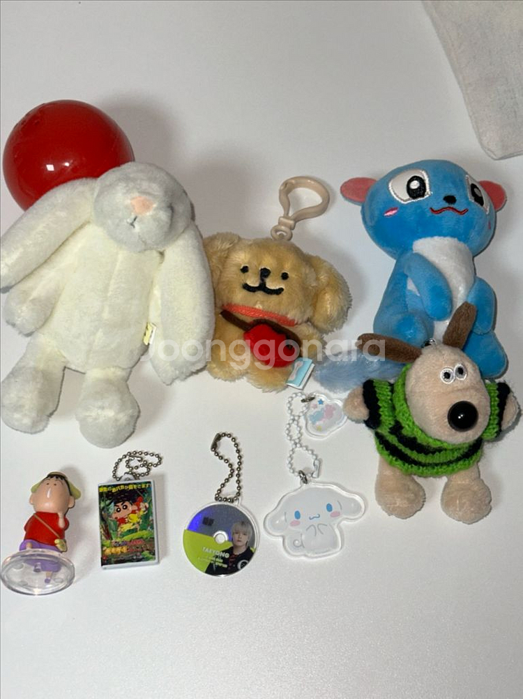 가챠 양도 짱구키링 산리오 콜라보 시나모롤 NCT127--0