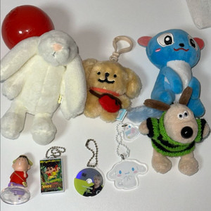 가챠 양도 짱구키링 산리오 콜라보 시나모롤 NCT127