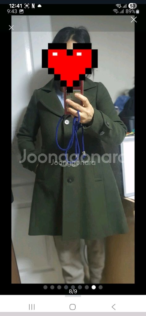 띠어리 버진울코트 모코트 55(상태최상)--7