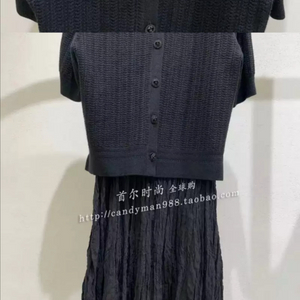 2021년타임 블랙 가디건 F